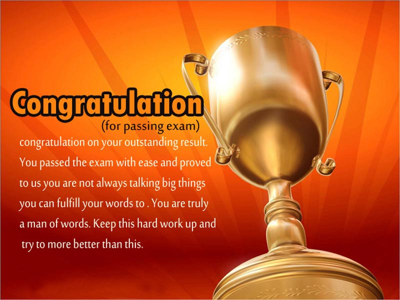 Exam Congratulations Quotes And Wishes