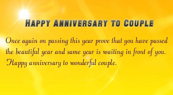 Happy Anniversary Wishes