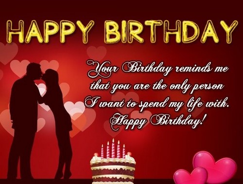 Romantic Birthday Wishes For Lover Happy Birthday My Love For Him 