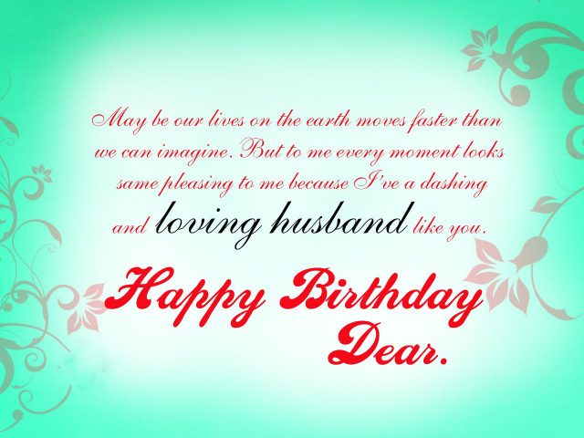 Birthday Wishes For Husband With Love
