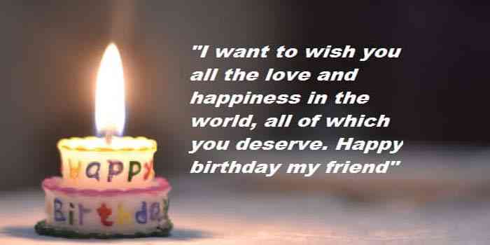 Birthday Wish Quote For A Friend / I never knew what wonders friends
