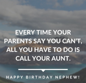 Birthday Wishes For Nephew