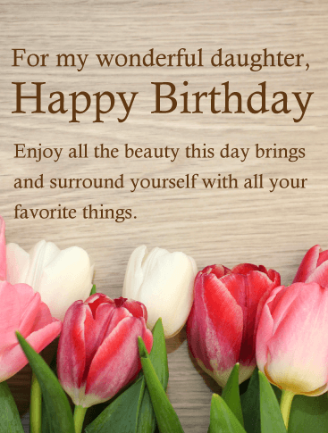Birthday Wishes To Daughter