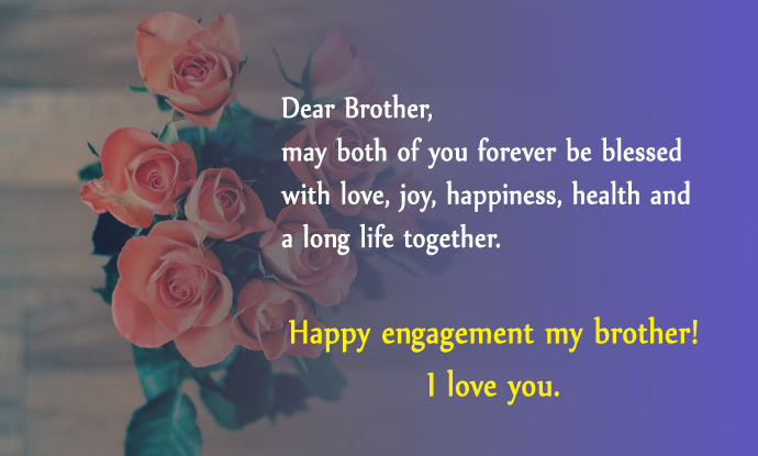Engagement Messages For Brother