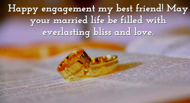 Engagement Wishes for Friends