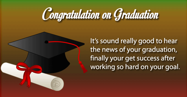 Graduation Wishes For Brother (Graduation Message From Parents)