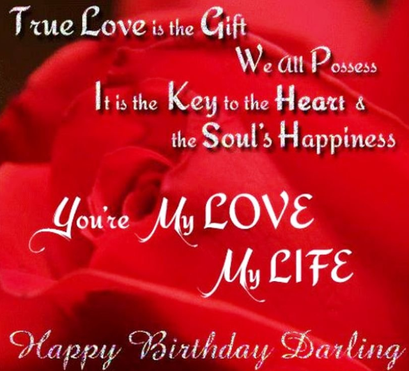 Happy Birthday Wishes For Love