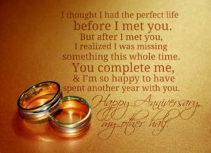 Sweet Happy Wedding Anniversary Wishes and Messages