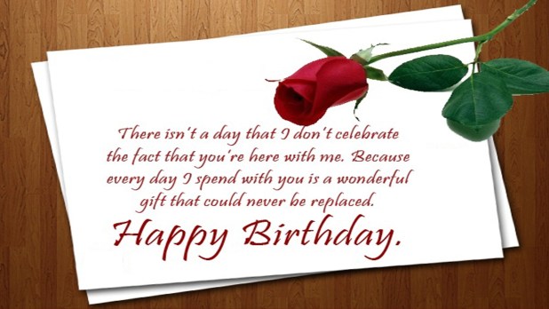 Romantic Birthday Wishes For Lover (Happy Birthday My Love For Him)