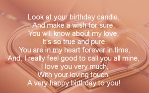 Birthday Wishes For Lover Long Distance