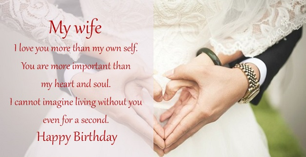 Romantic Birthday Wishes For Wife -