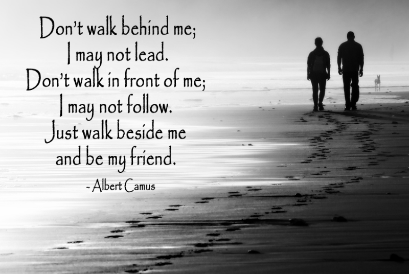 Friends Walking Together Quotes