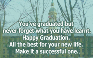Sweet Graduation Messages