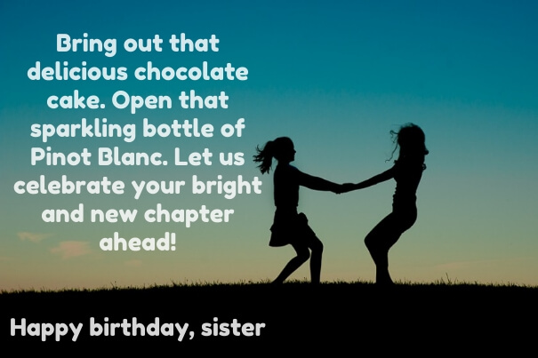 Emotional Birthday Wishes For Sister