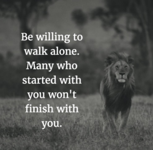 Quotes About Walking Alone