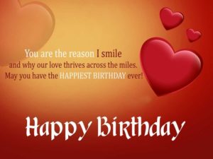 Romantic Birthday Messages For Lover