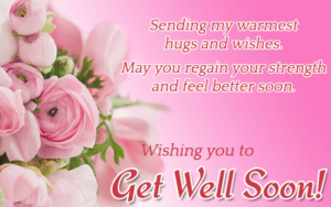 Get well soon messages for him