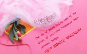 Happy wedding anniversary to my husband