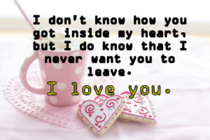 Love quotes for him from the heart