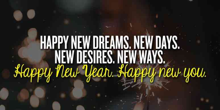 Happy new year wishes