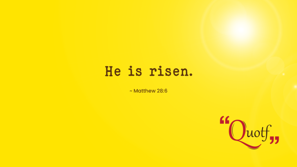 short quotes for easter