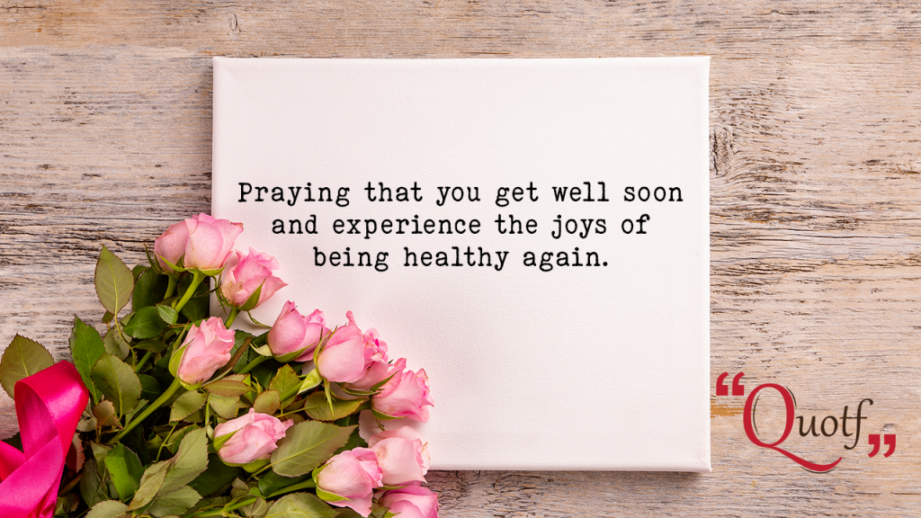 prayer get well soon message