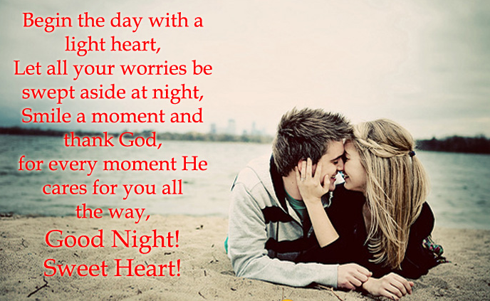 Good night messages for sweetheart, 