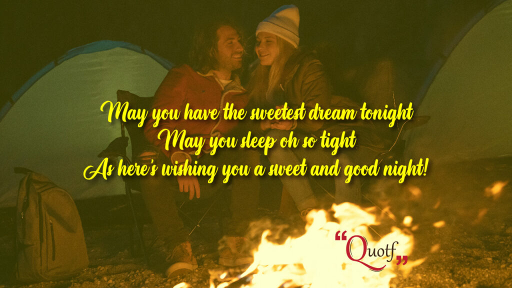 Quotf.com, romantic good night message for my love, good night honey i love you