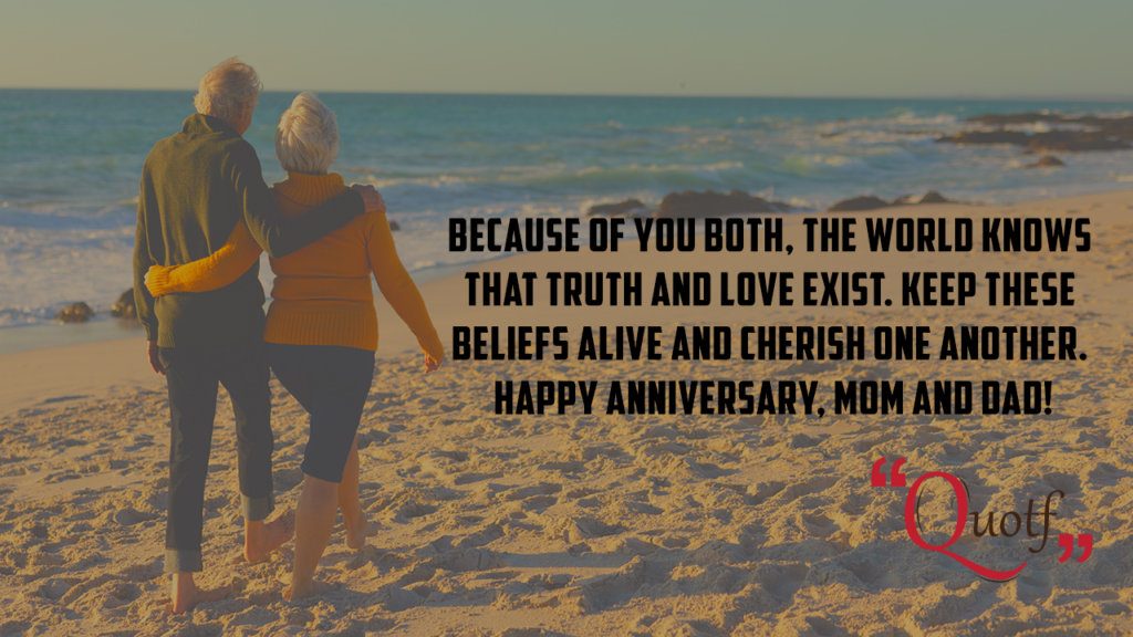 anniversary wishes from daughter to parents