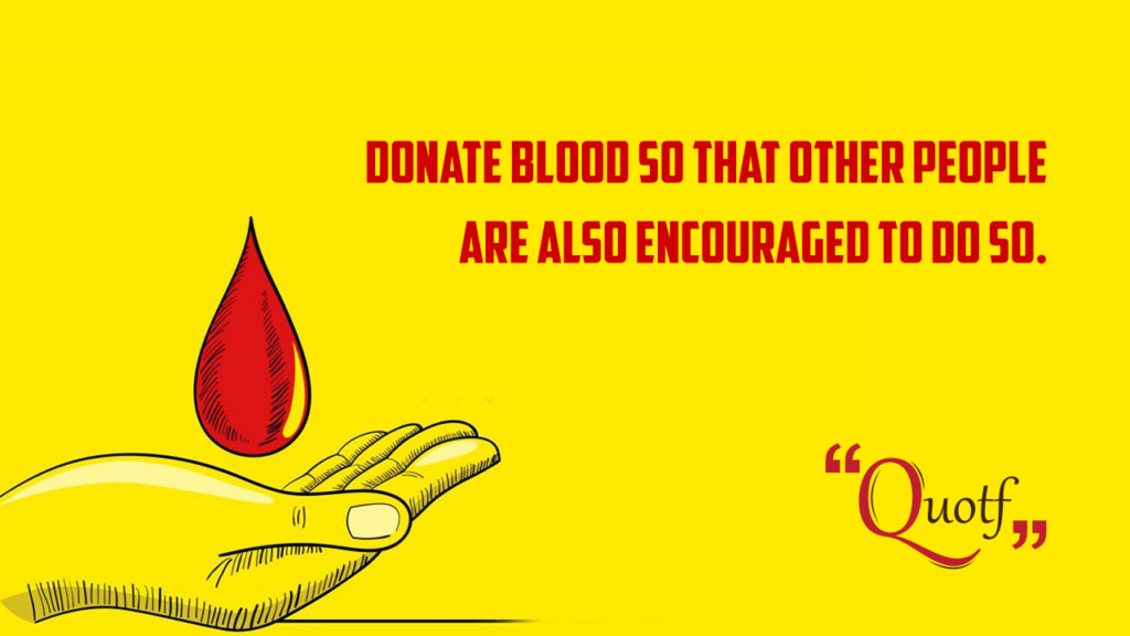 Quot.com, world blood donor day