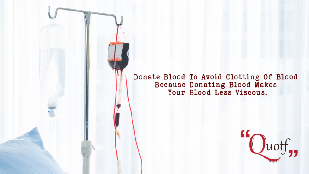 Quotf.com, background image blood donation banner