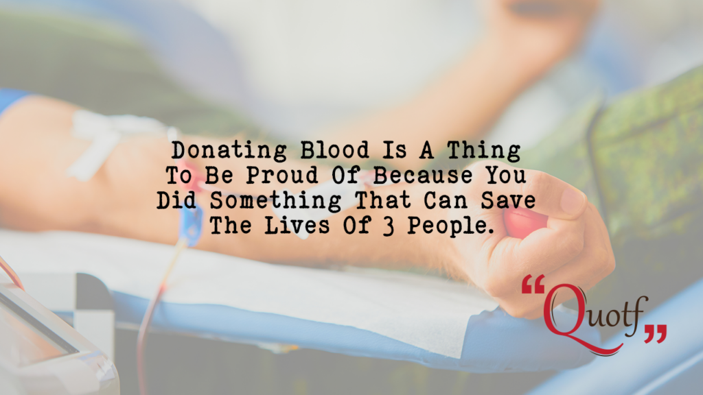 Quotf.com, world blood donor day 2022 logo