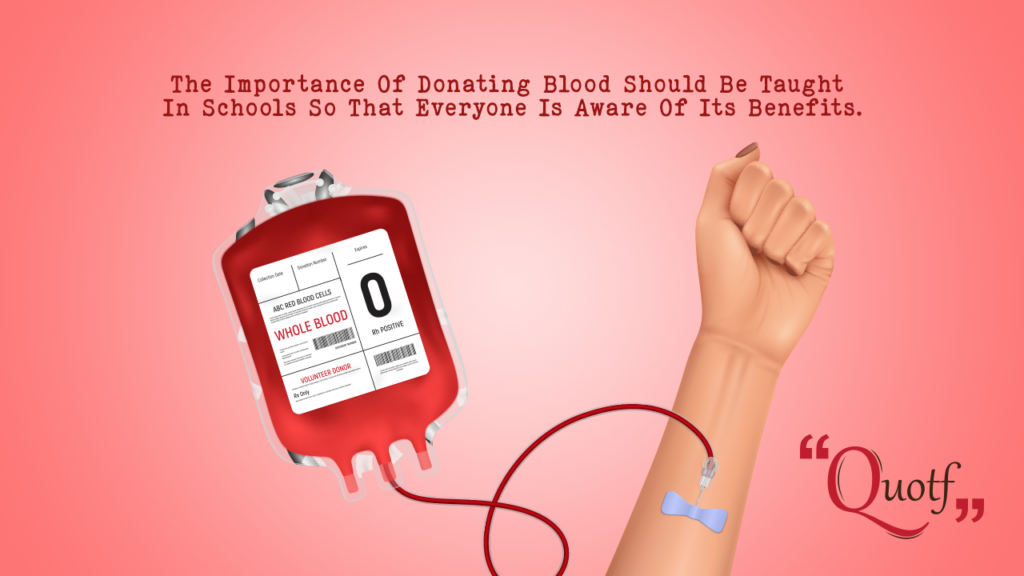 Quotf.com, world blood donor day quotes