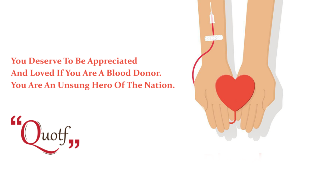 Quotf.com, quotes for world blood donor day