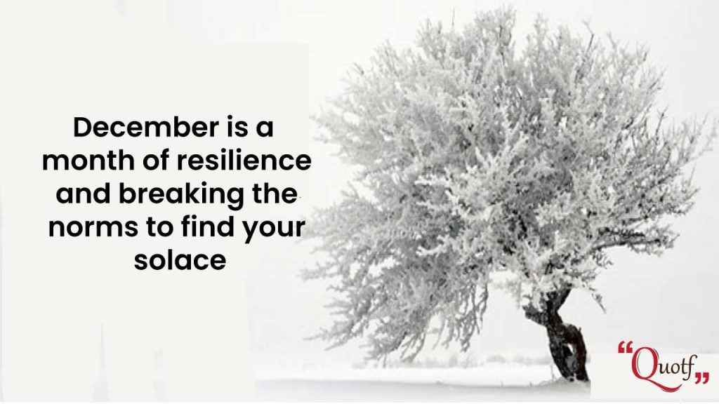 december quotes images