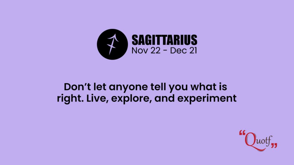 sagittarius sayings
