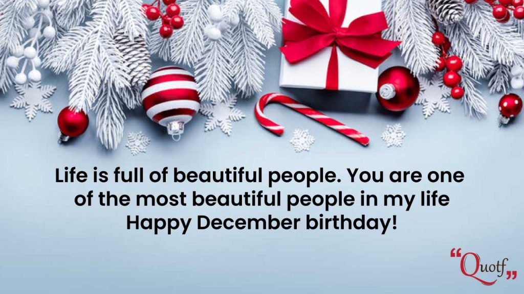 hello december birthday month