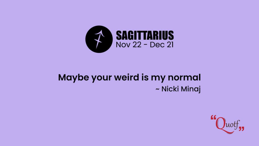 sagittarius quotes of the day