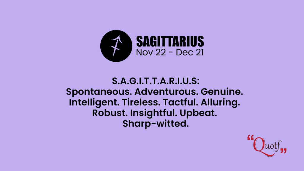 sagittarius zodiac quotes
