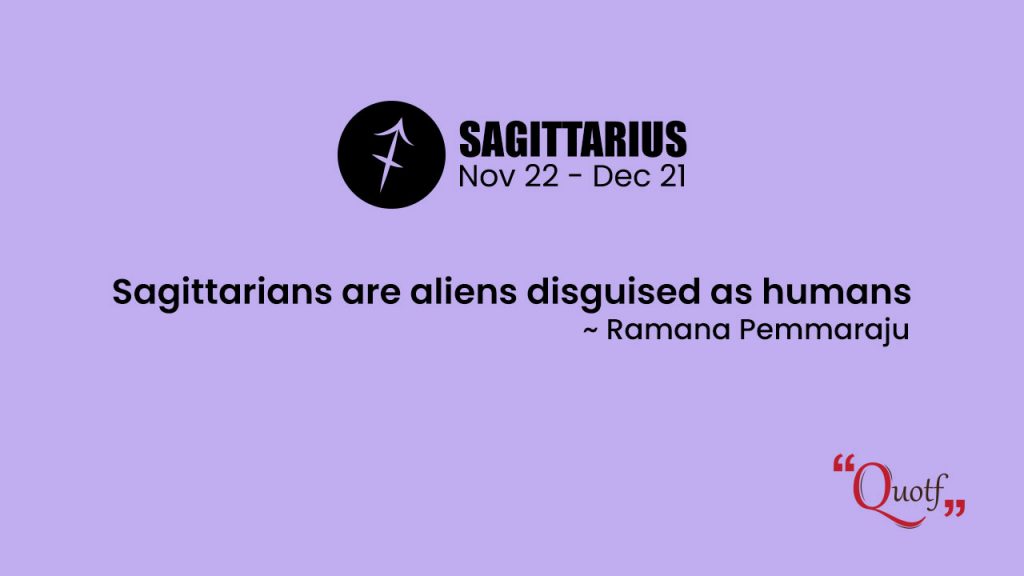 sagittarius short quotes