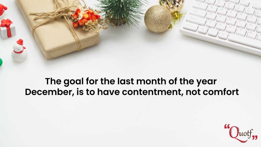 inspirational december quotes