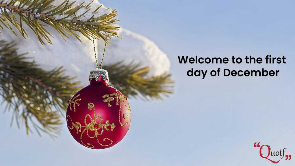 welcome december quotes