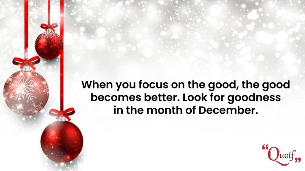 december quotes inspirational