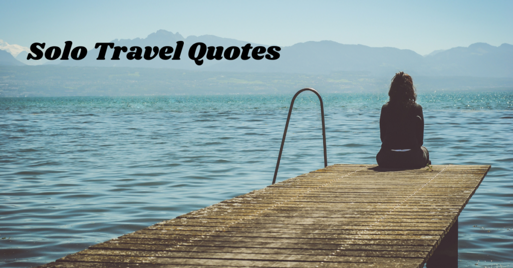 Solo Travel Quotes